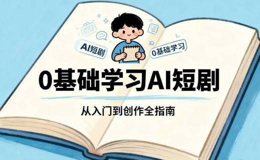 【免费资源】0基础学习AI短剧，从入门到创作全指南