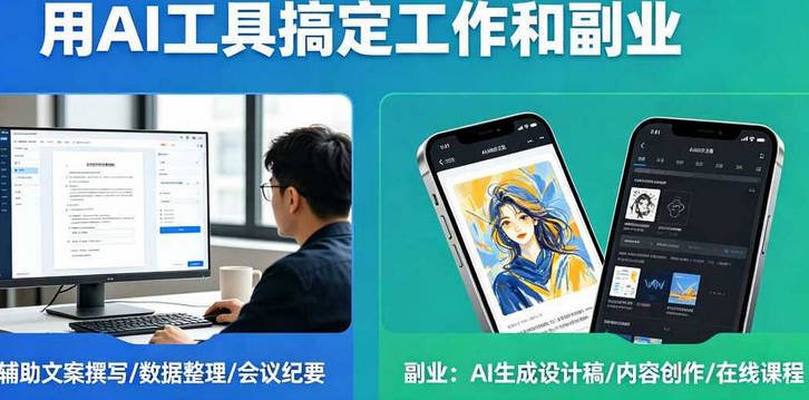 【免费资源】用AI工具搞定工作和副业